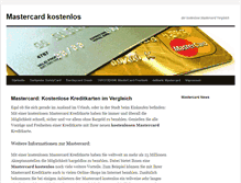 Tablet Screenshot of mastercardkostenlos.org